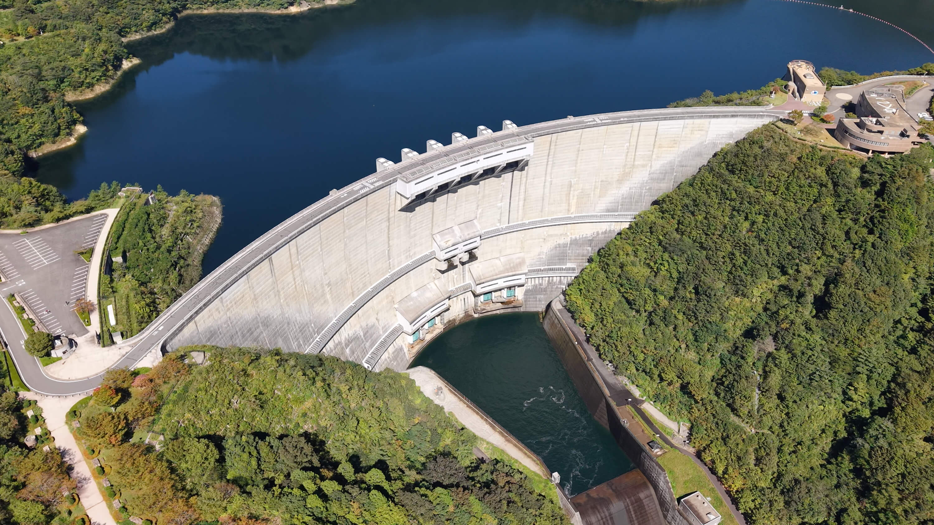 温井ダム＆龍姫湖